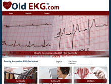 Tablet Screenshot of oldekg.com